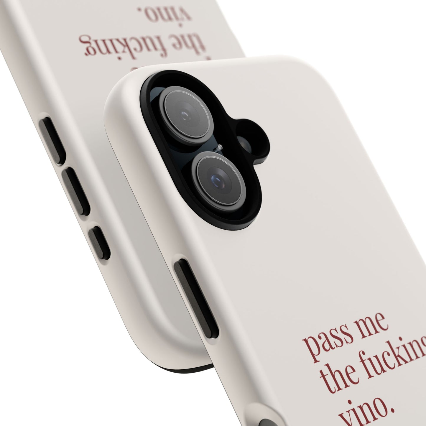 Pass Me The Fucking Vino Phone Case — Wine Lover Phone Case iPhone & Samsung | Cherry on Top