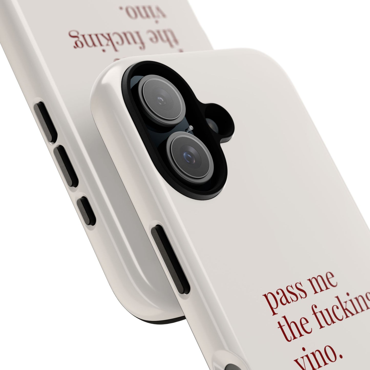 Pass Me The Fucking Vino Phone Case — Wine Lover Phone Case iPhone & Samsung | Cherry on Top