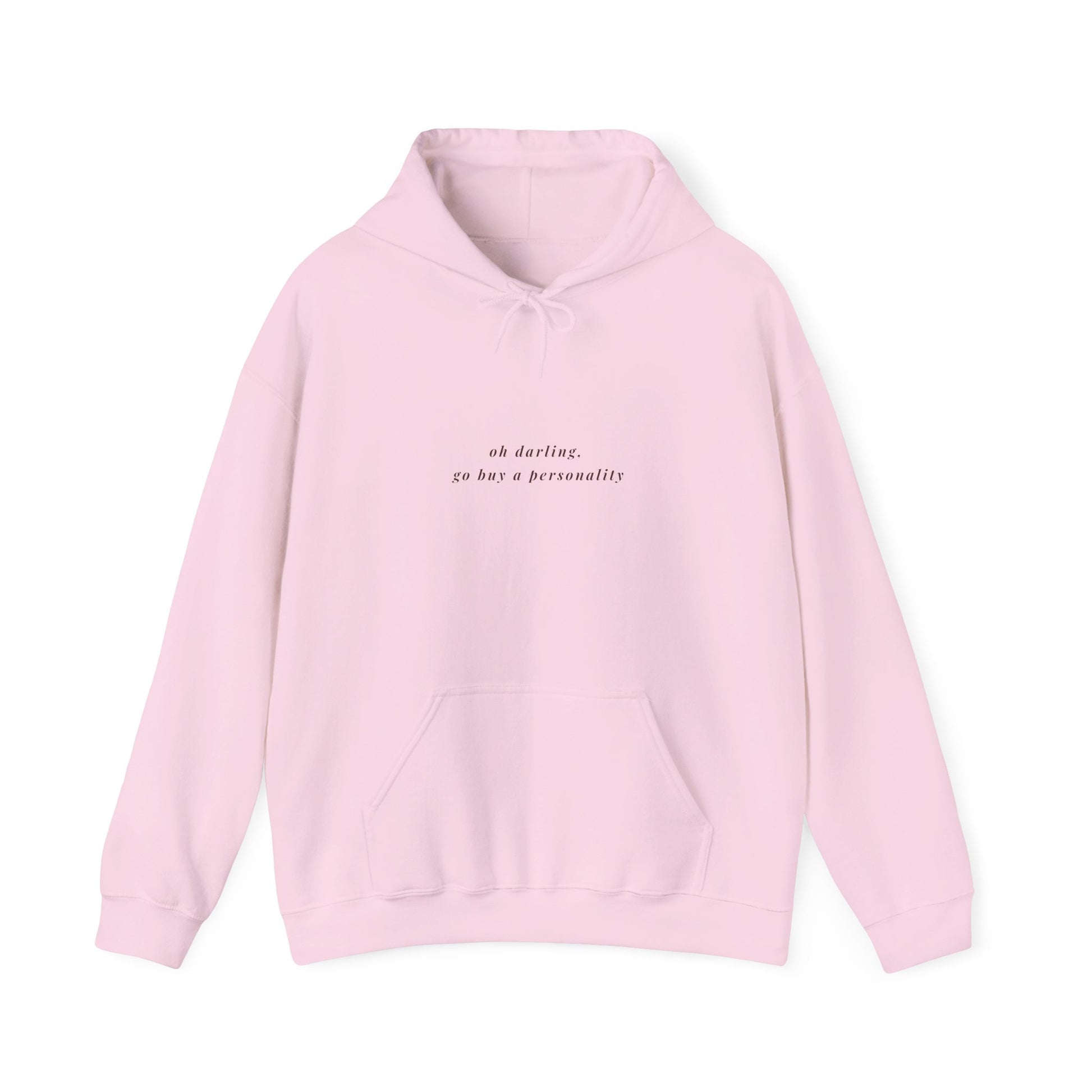 Attitude hoodie back with text thanks for coming to my ted talk
