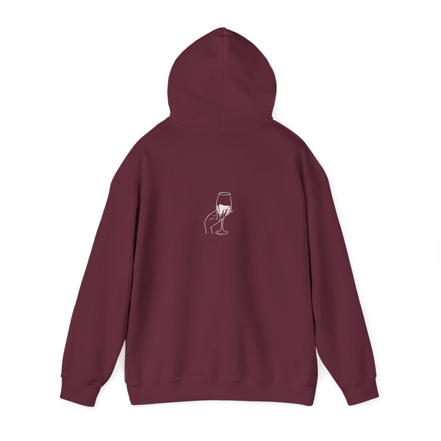 Pass Me The Fucking Vino Hoodie — Funny Wine Lover Hooded Sweatshirt